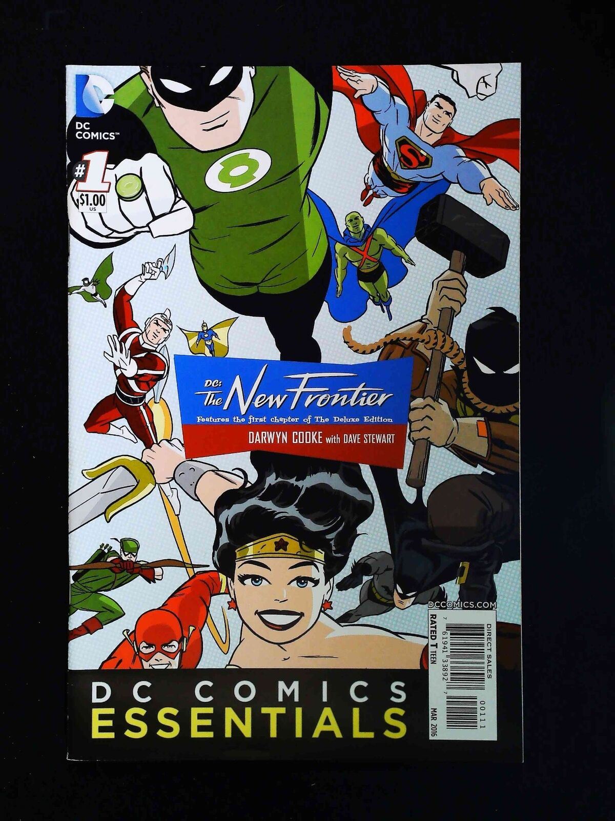 Dc Essentials Dc The New Frontier #1 Dc Comics 2016 Nm-