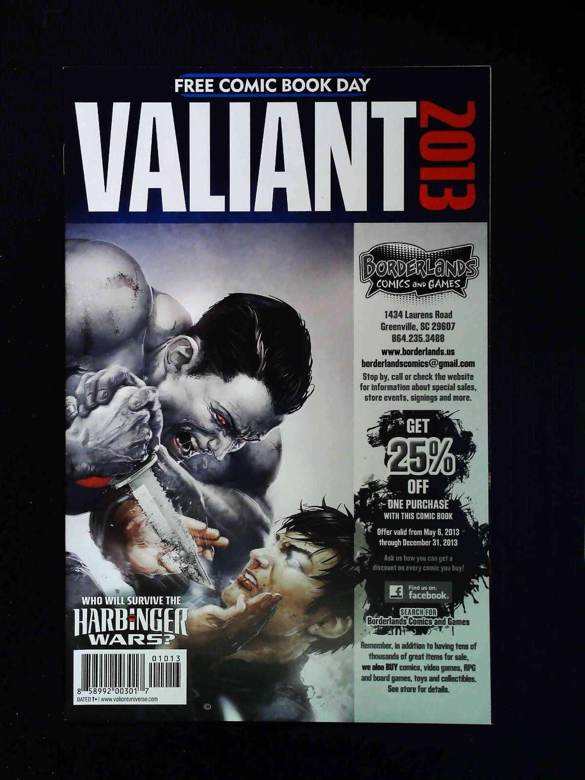 Valiant Special (Fcbd) #0 Valiant Comics 2013 Vf+