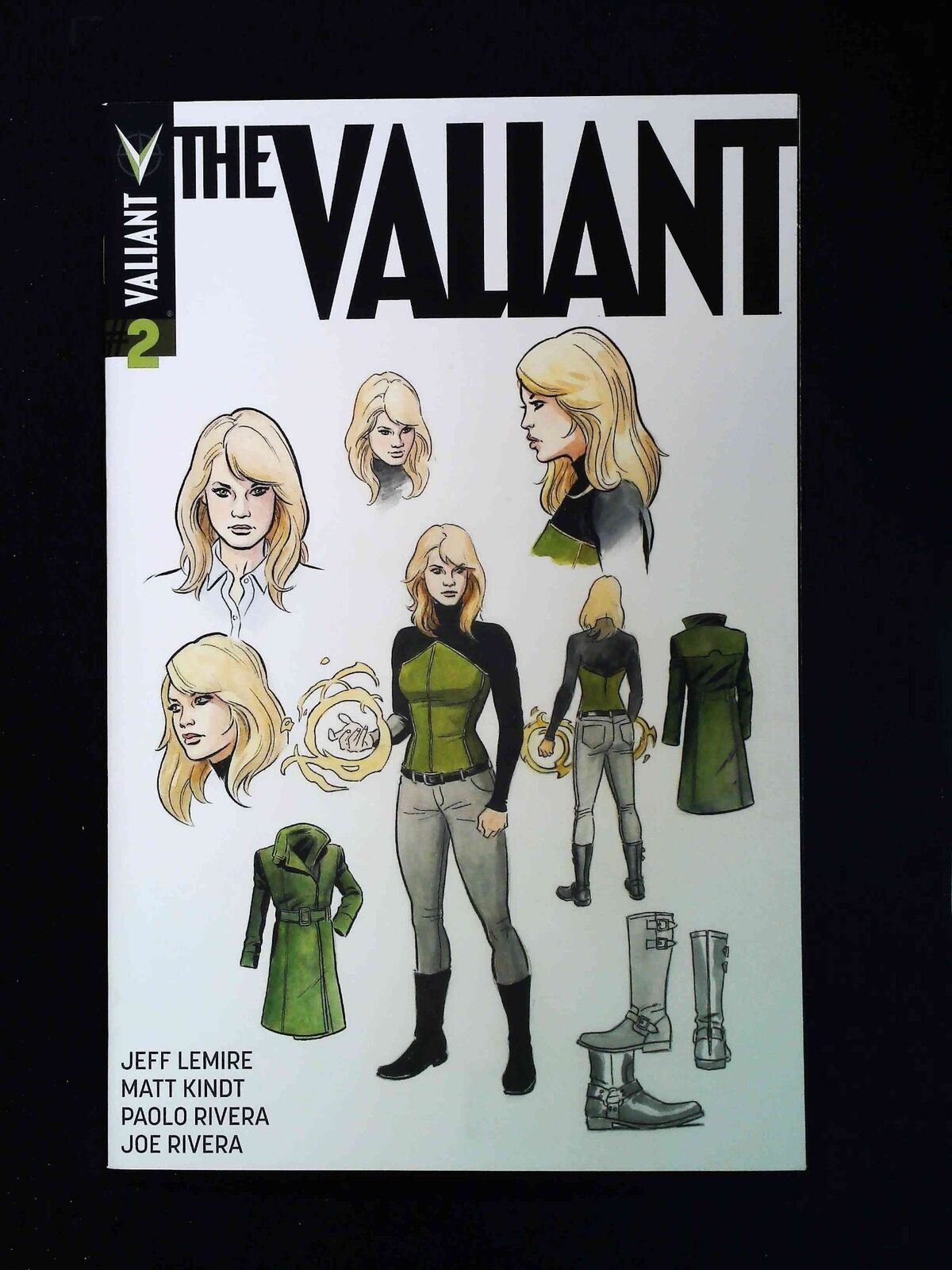 Valiant ##2Retailer Valiant Comics 2015 Nm Rivera Variant