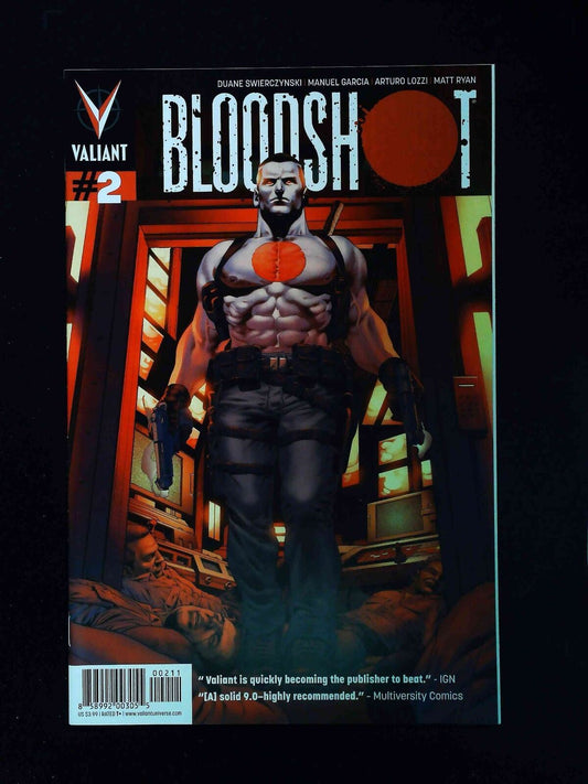 Bloodshot And Hard Corps #2 (3Rd Series) Valiant Comics 2012 Vf/Nm