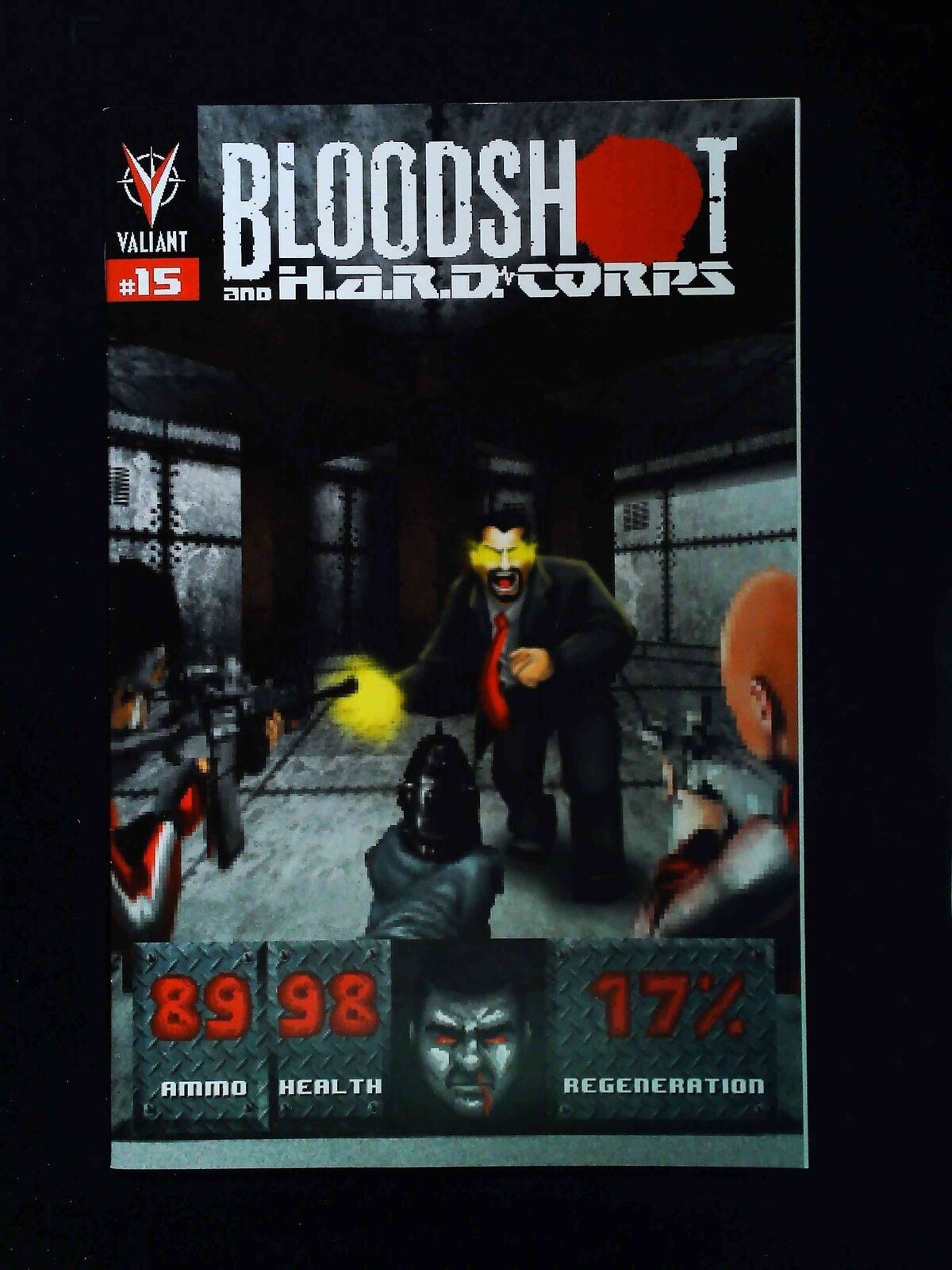 Bloodshot And Hard Corps #15B (3Rd Series) Valiant 2013 Vf+ Variant