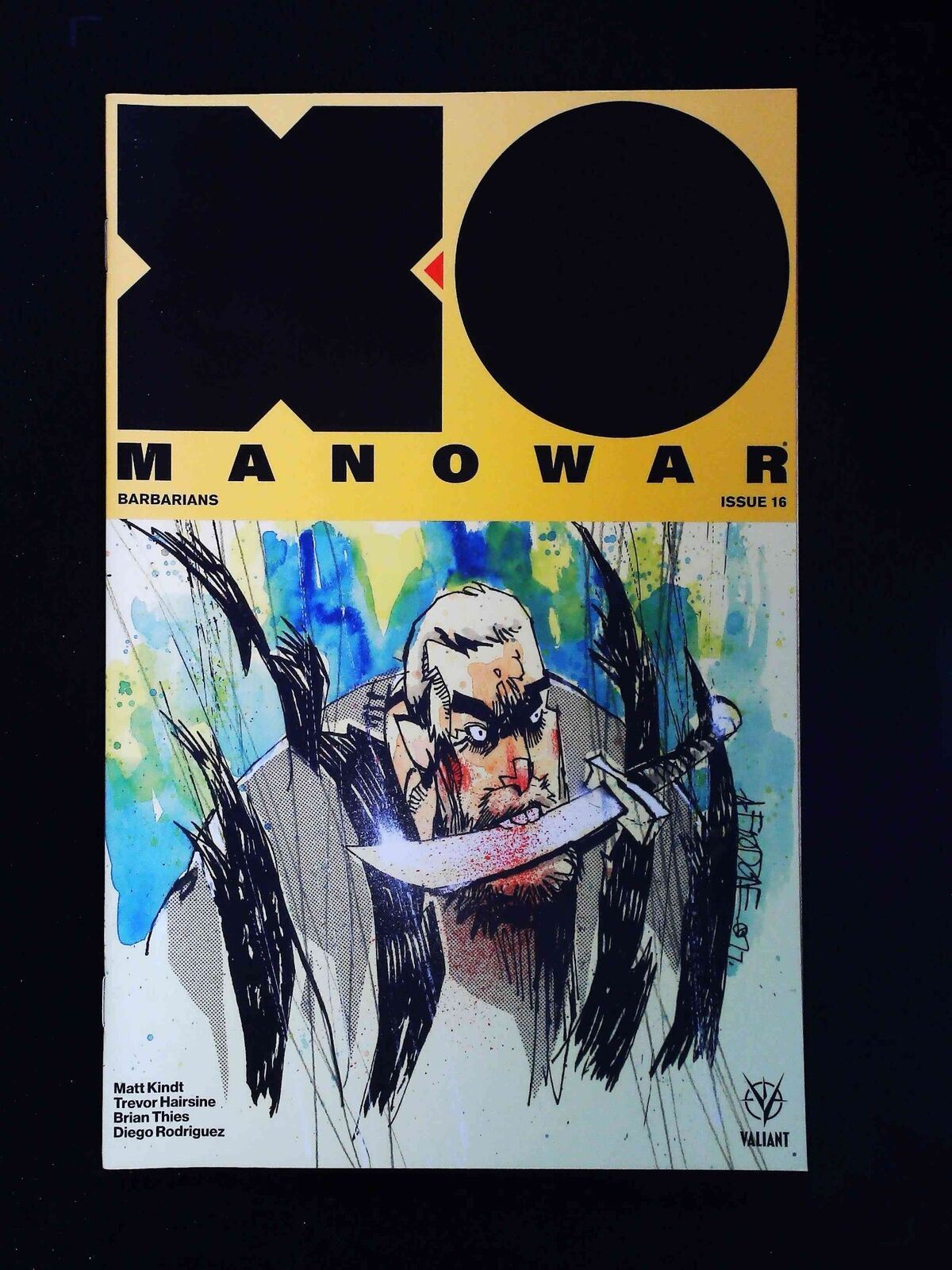 X-O Manowar #16B Valiant Comics 2018 Nm+ Mahfood Variant