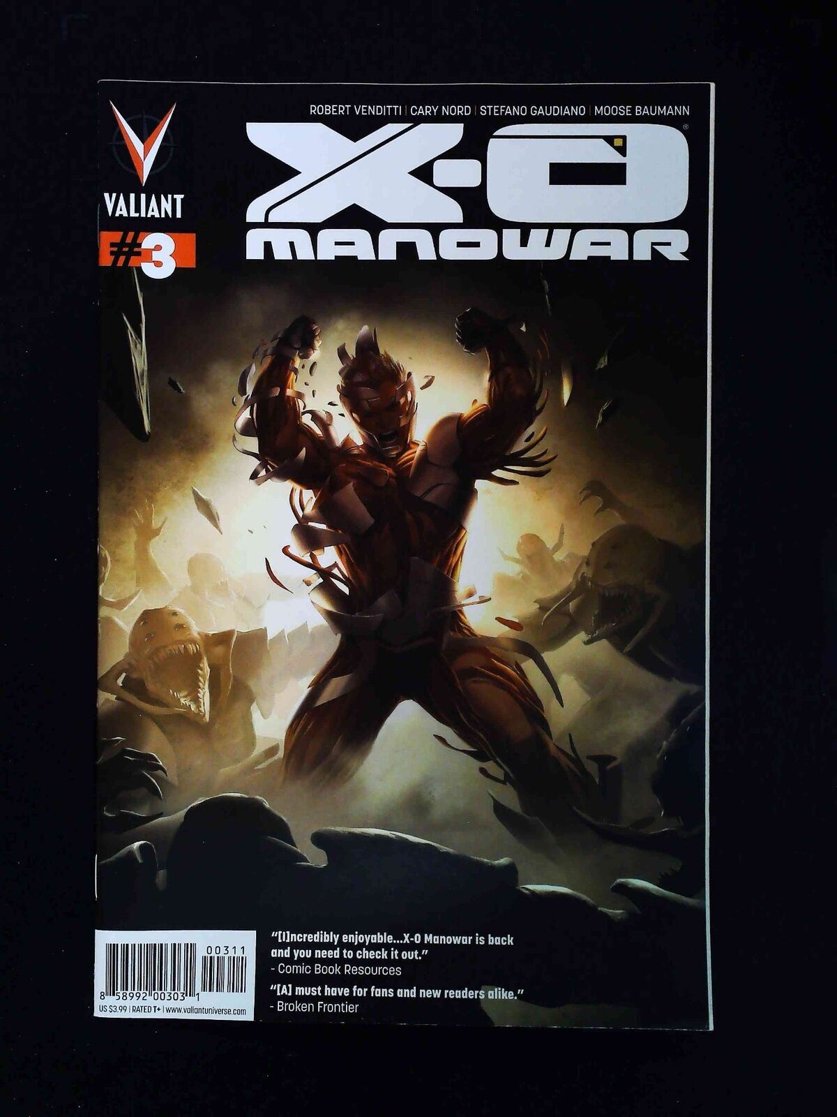 X-O Manowar #3 (3Rd Series) Valiant Comics 2012 Vf/Nm