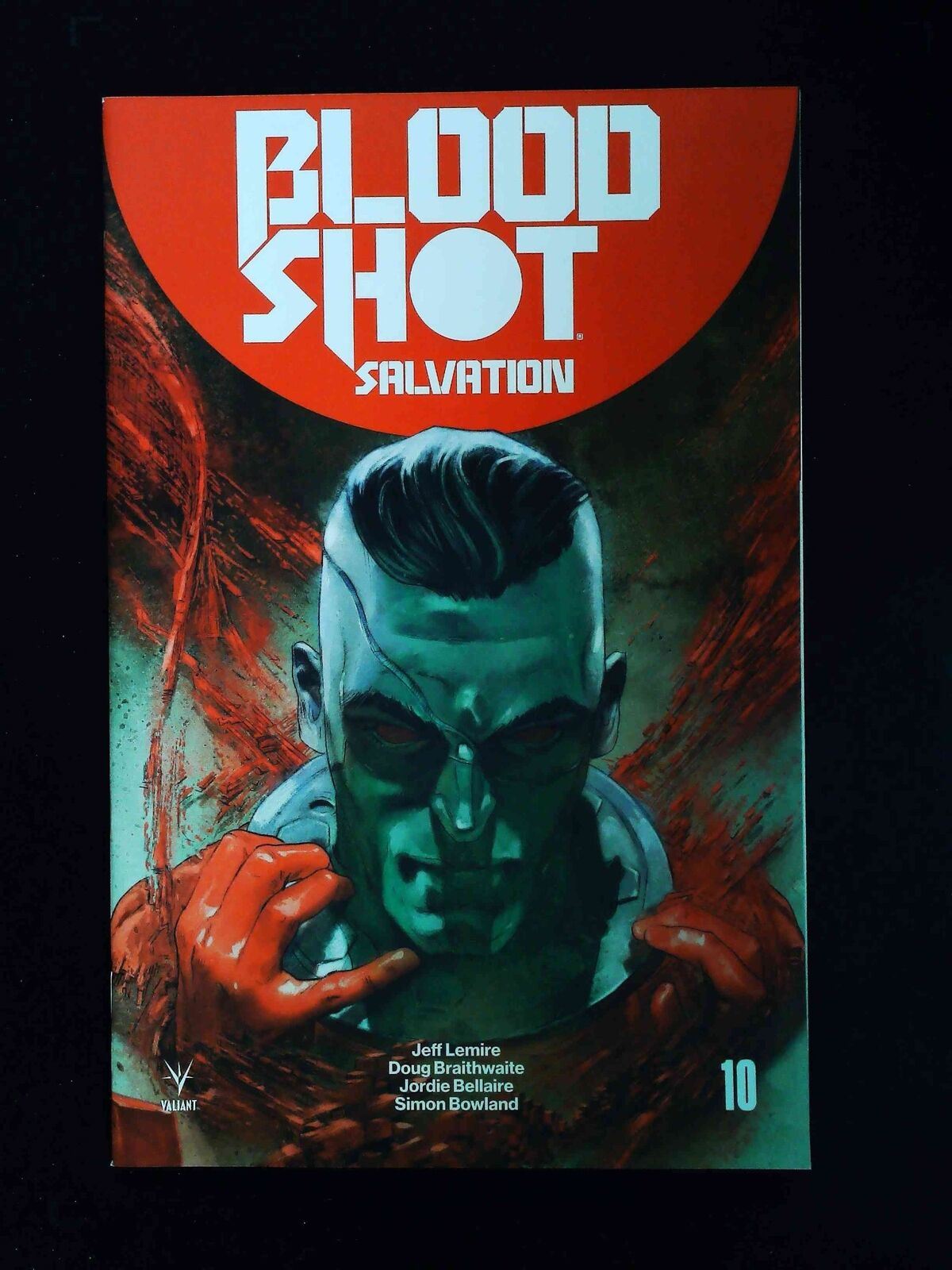 Bloodshot Salvation #10B Valiant Comics 2018 Nm+ Guedes Valiant