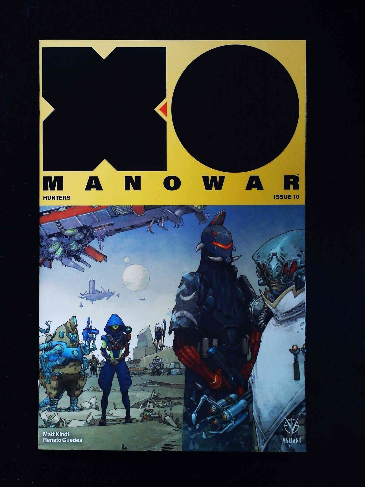 X-O Manowar #10B Valiant Comics 2017 Nm+ Rocafort Variant