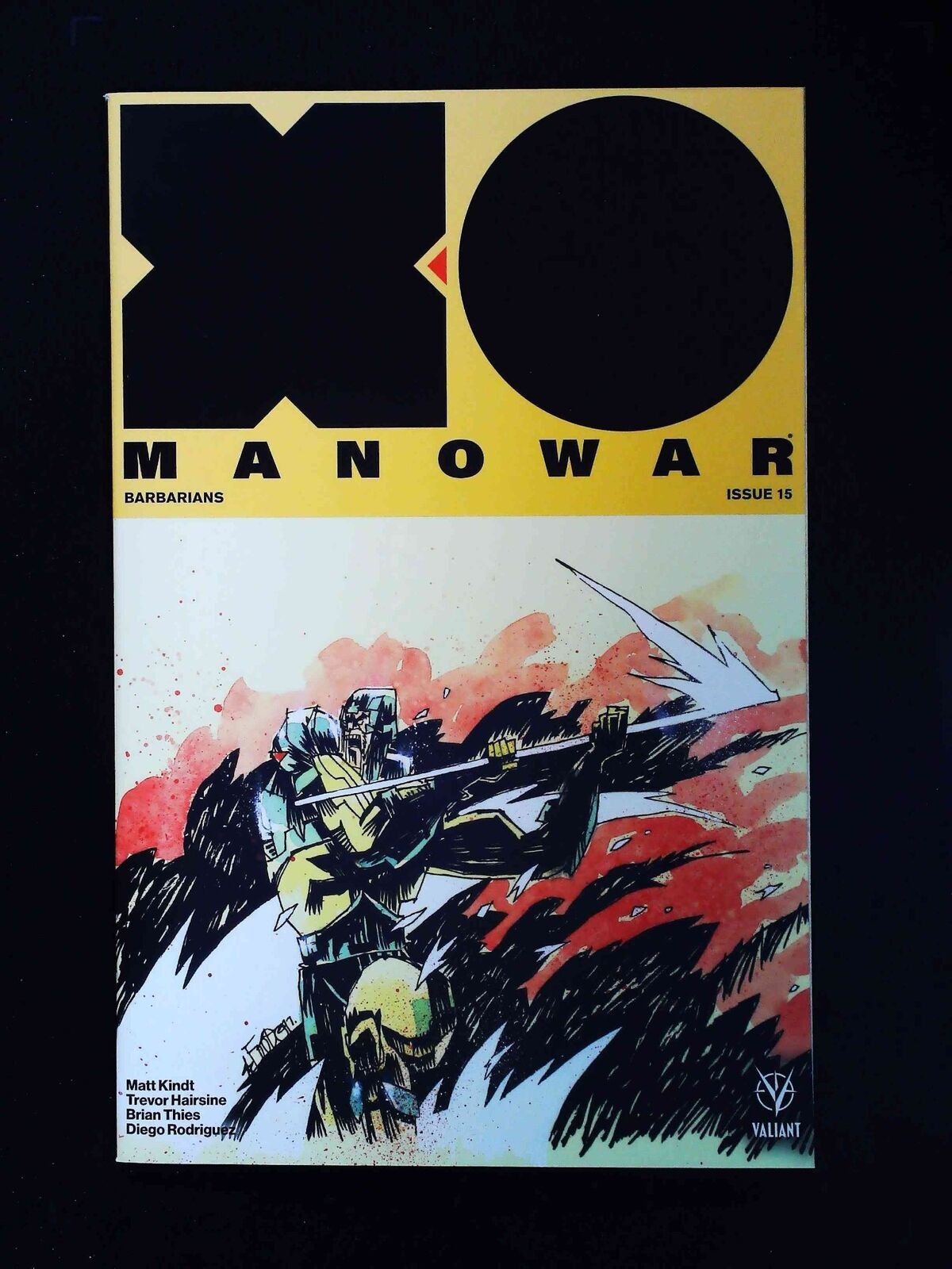 X-O Manowar #15B Valiant Comics 2018 Nm Mahfood Variant