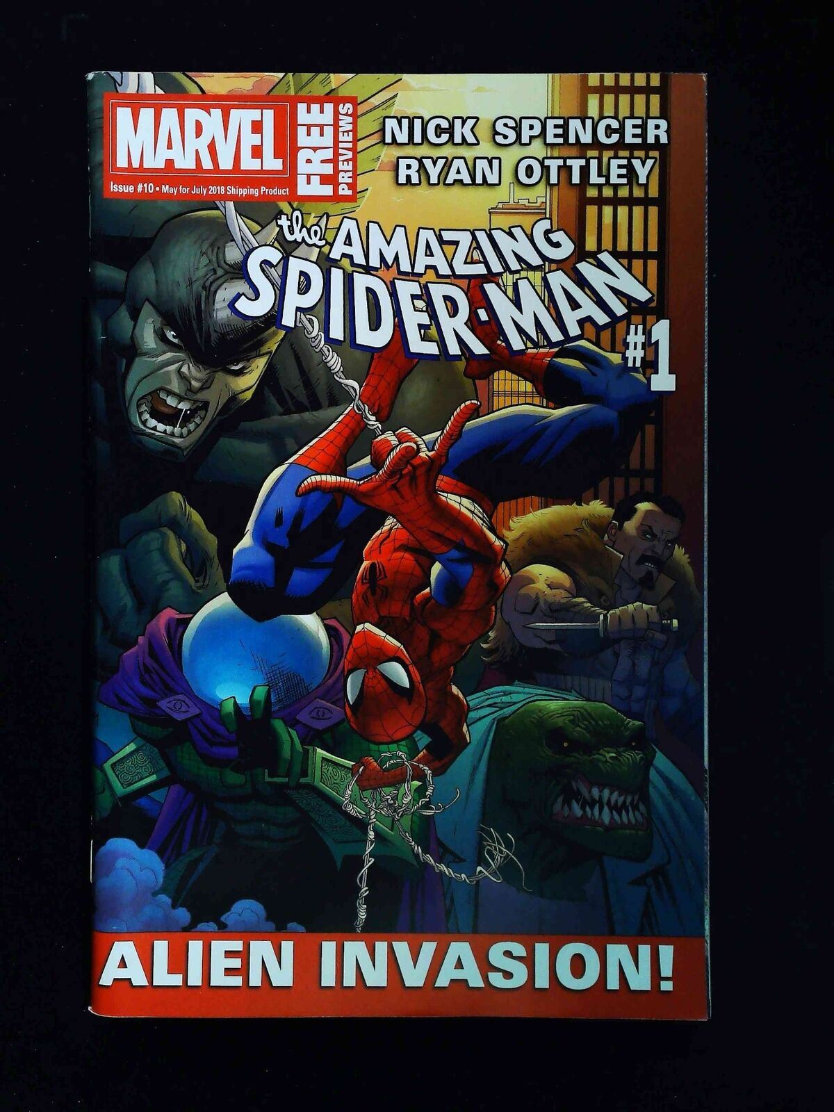 Marvel Previews #10 Marvel Comics 2018 Vf/Nm