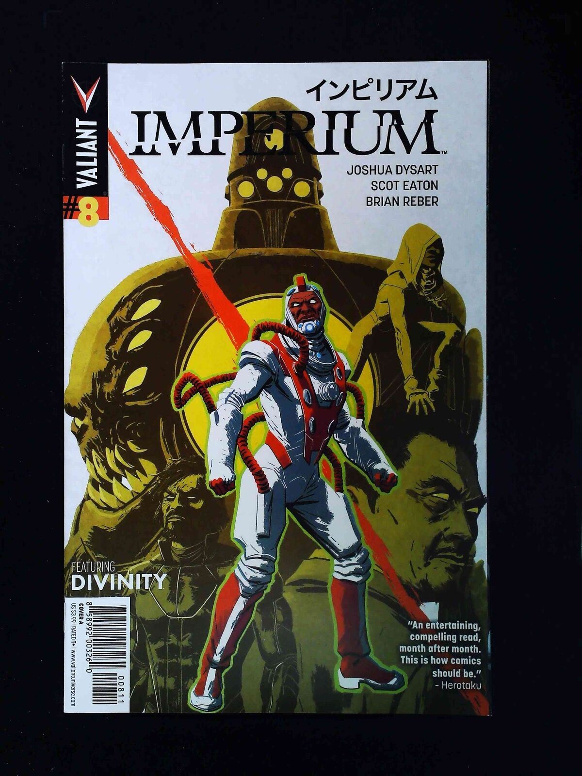 Imperium #8 Valiant Comics 2015 Vf/Nm