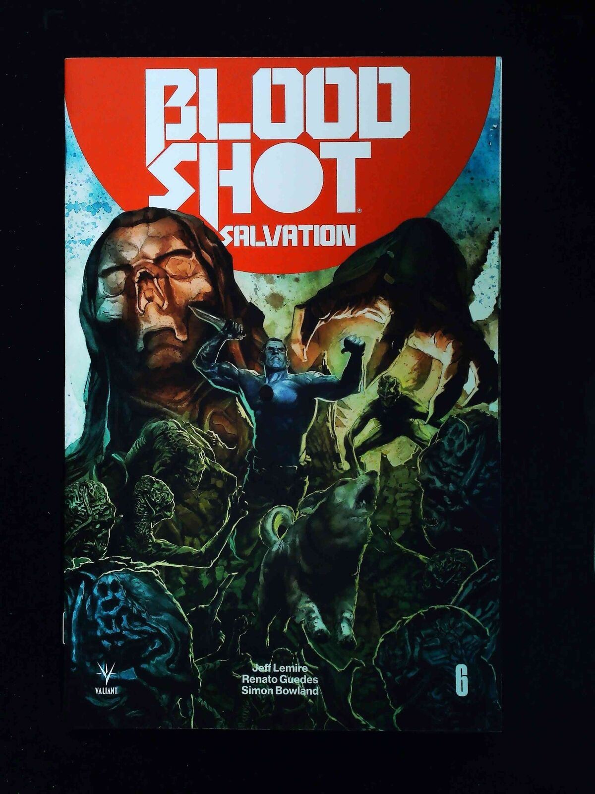 Bloodshot Salvation #6 Valiant Comics 2018 Nm+ Guedes Valiant