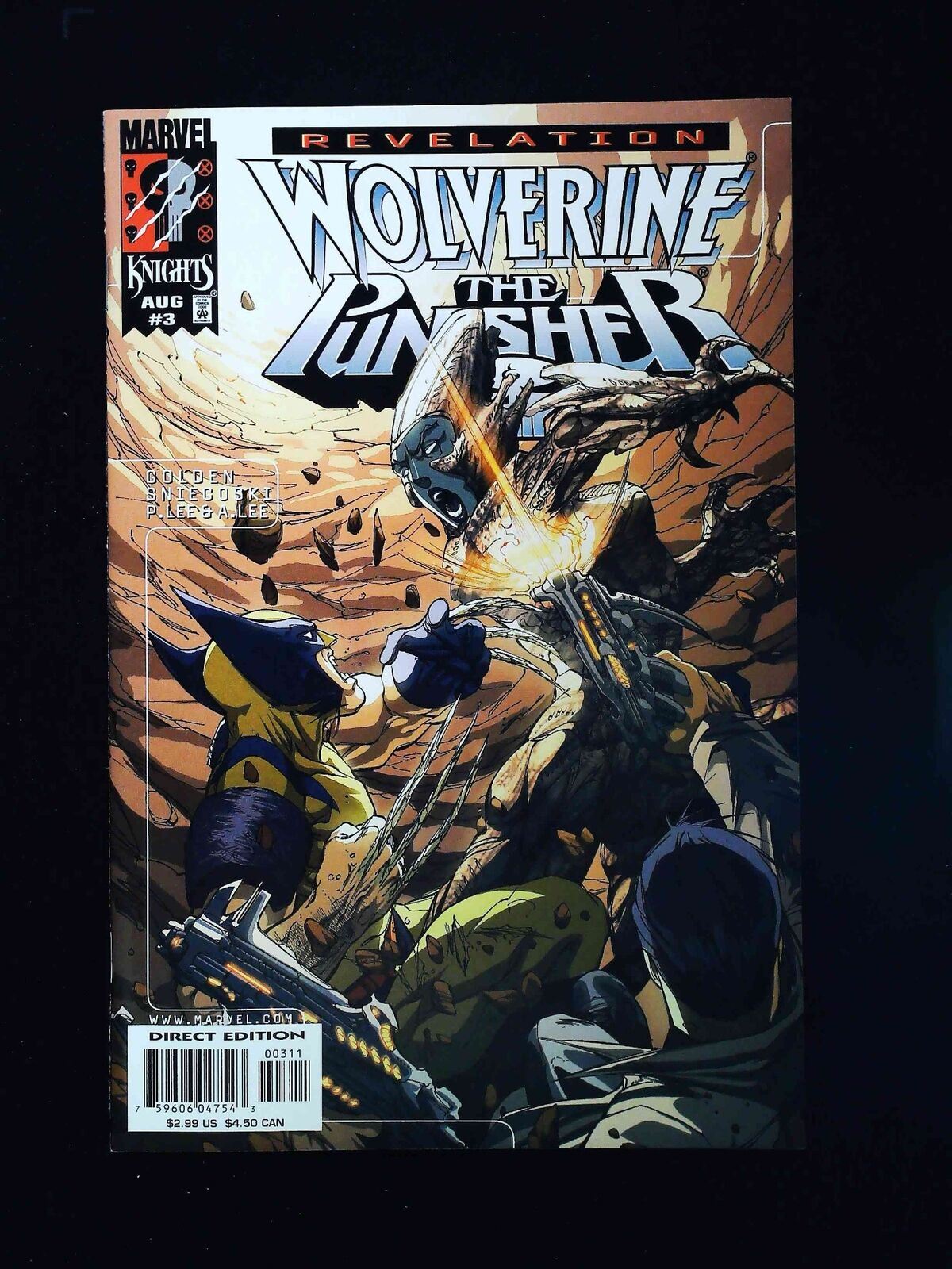 Wolverine Punisher Revelation #3 Marvel Comics 1999 Nm