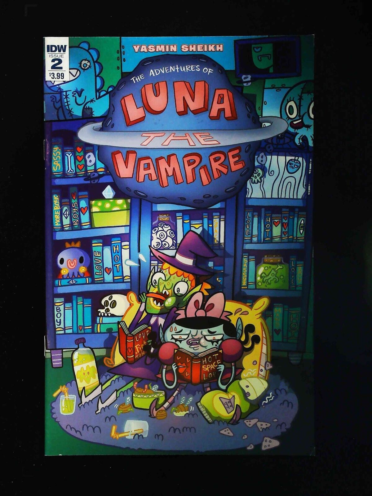 Luna The Vampire #2 Idw Comics 2016 Vf/Nm