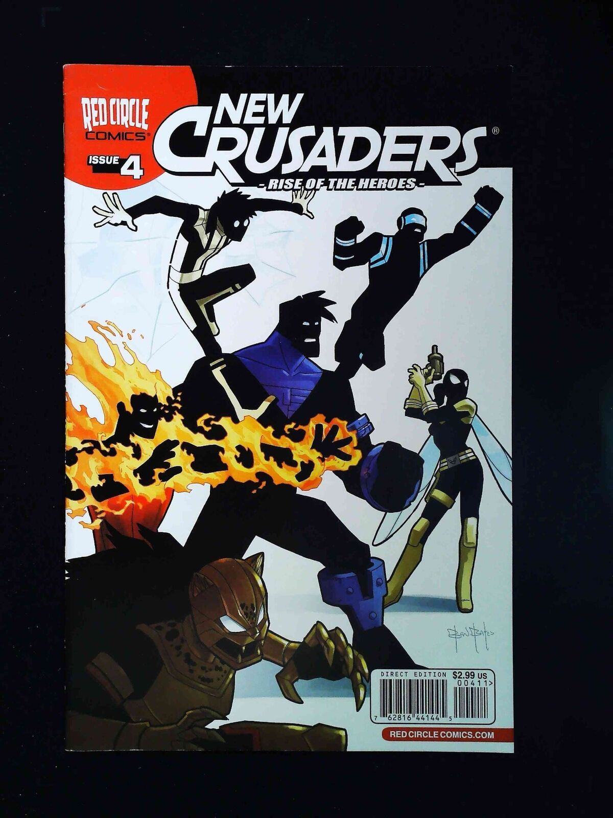 New Crusaders Rise Of The Heroes #4 Archie Comics 2012 Vf+