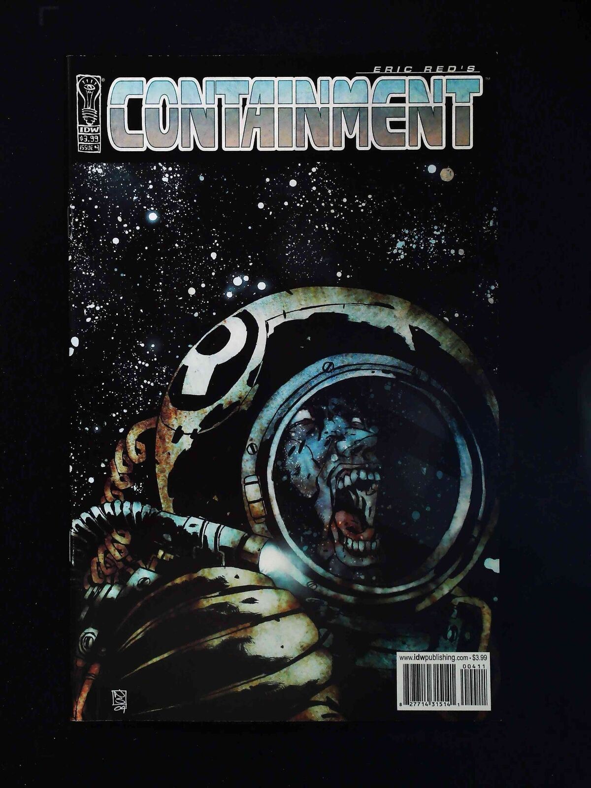 Containment #4 Idw Comics 2005 Vf/Nm