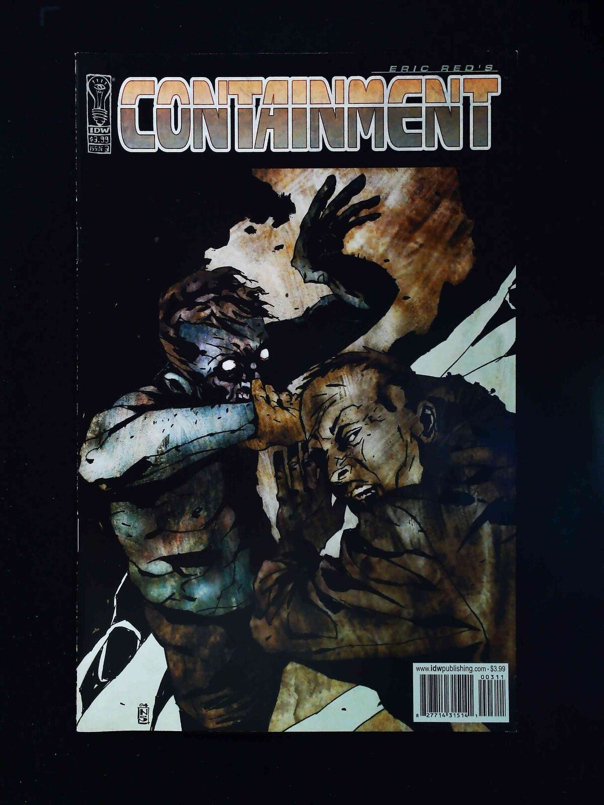 Containment #3 Idw Comics 2005 Nm