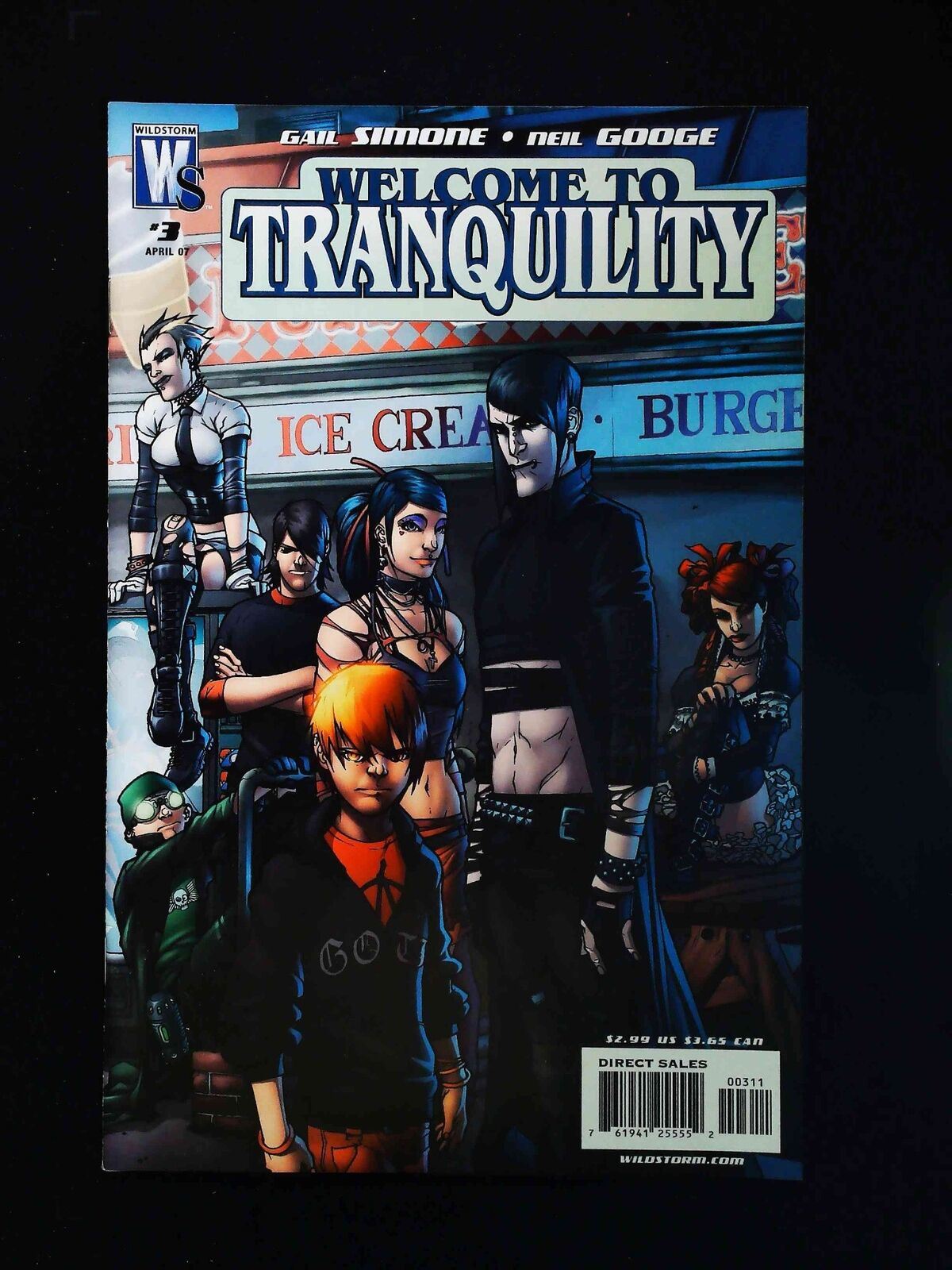 Welcome To Tranquility #3 Dc/Wildstorm Comics 2007 Nm