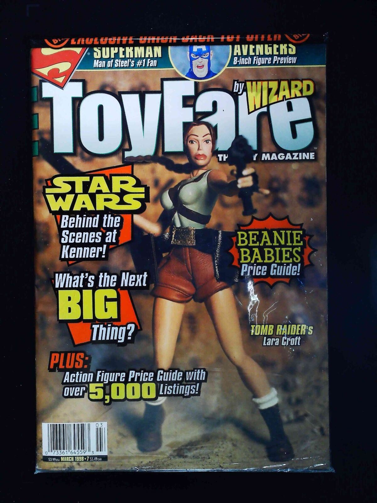 Toyfare #7 Wizard Comics 1998 Nm- Newsstand Variant Cover