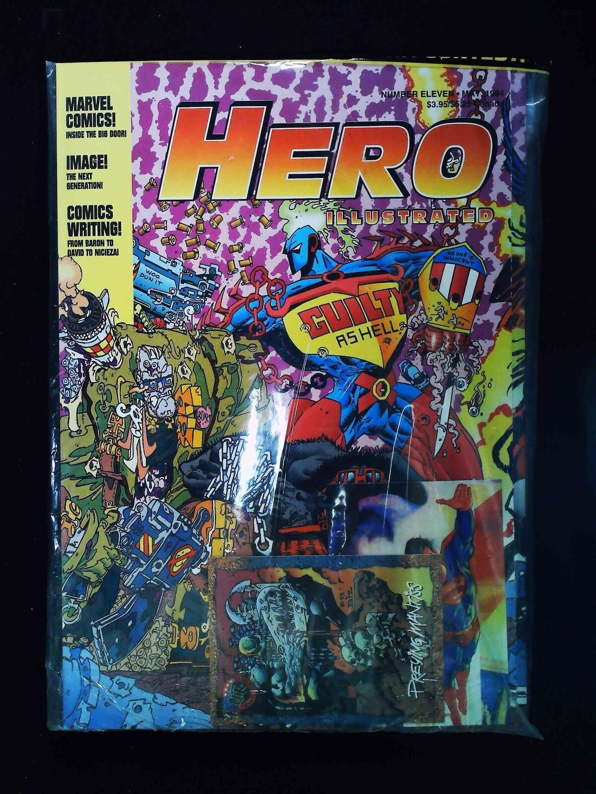 Hero Illustrated #11P Warrior Publications Comics 1994 Nm+ With Polybagged