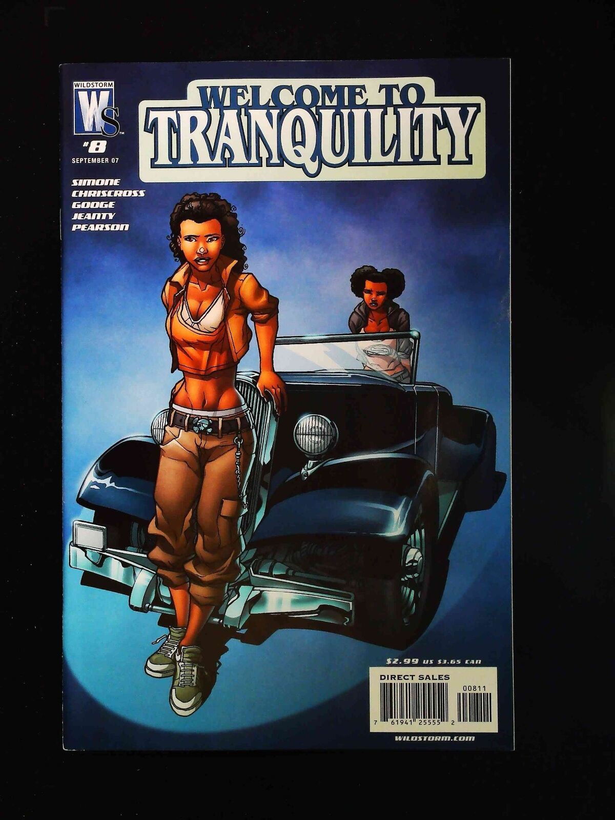 Welcome To Tranquility #8 Dc/Wildstorm Comics 2007 Vf/Nm