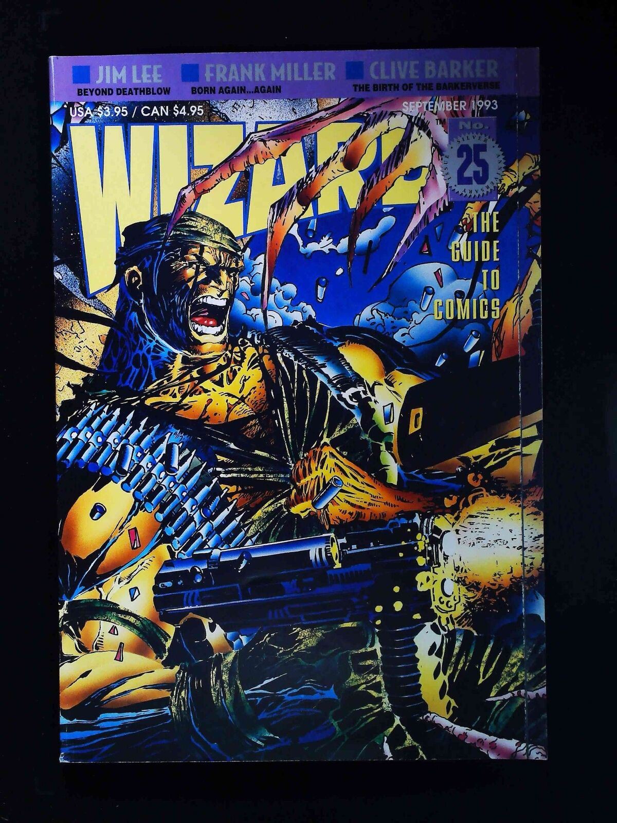 Wizard The Comics Magazine #25U Wizard Comics 1993 Vf/Nm Not Polybagged