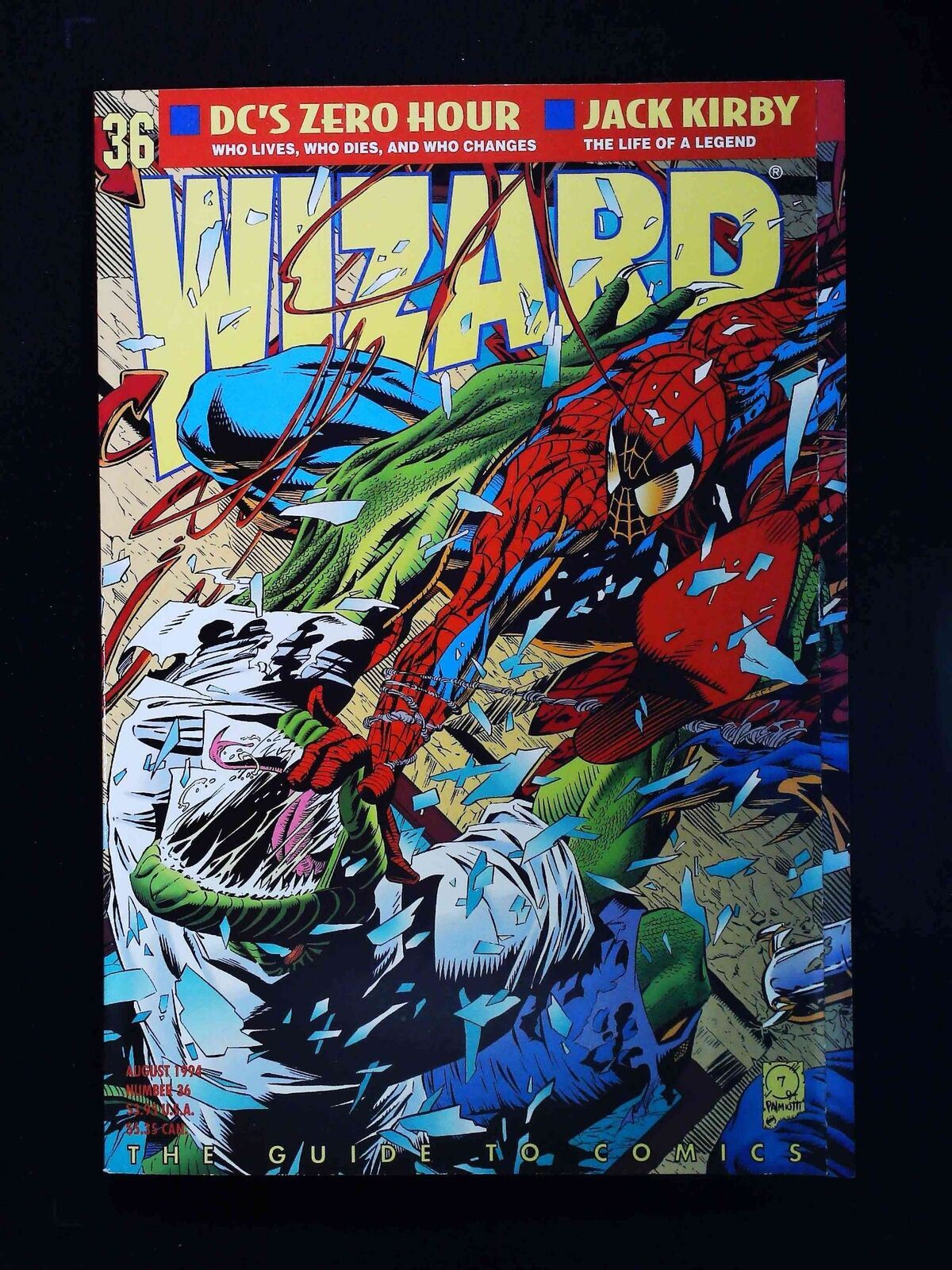 Wizard The Comics Magazine #36U Wizard Comics 1994 Vf+ Not Polybagged