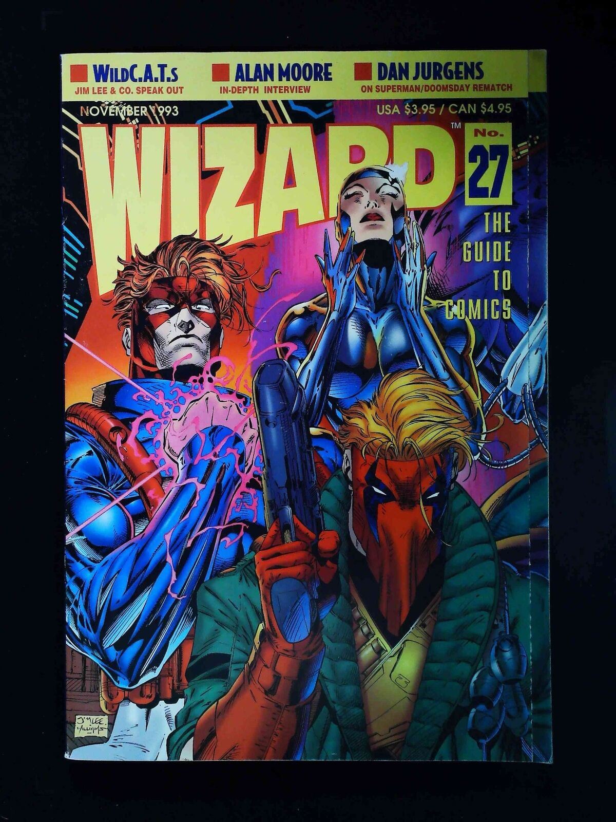 Wizard The Comics Magazine #27U Wizard Comics 1993 Vf Not Polybagged