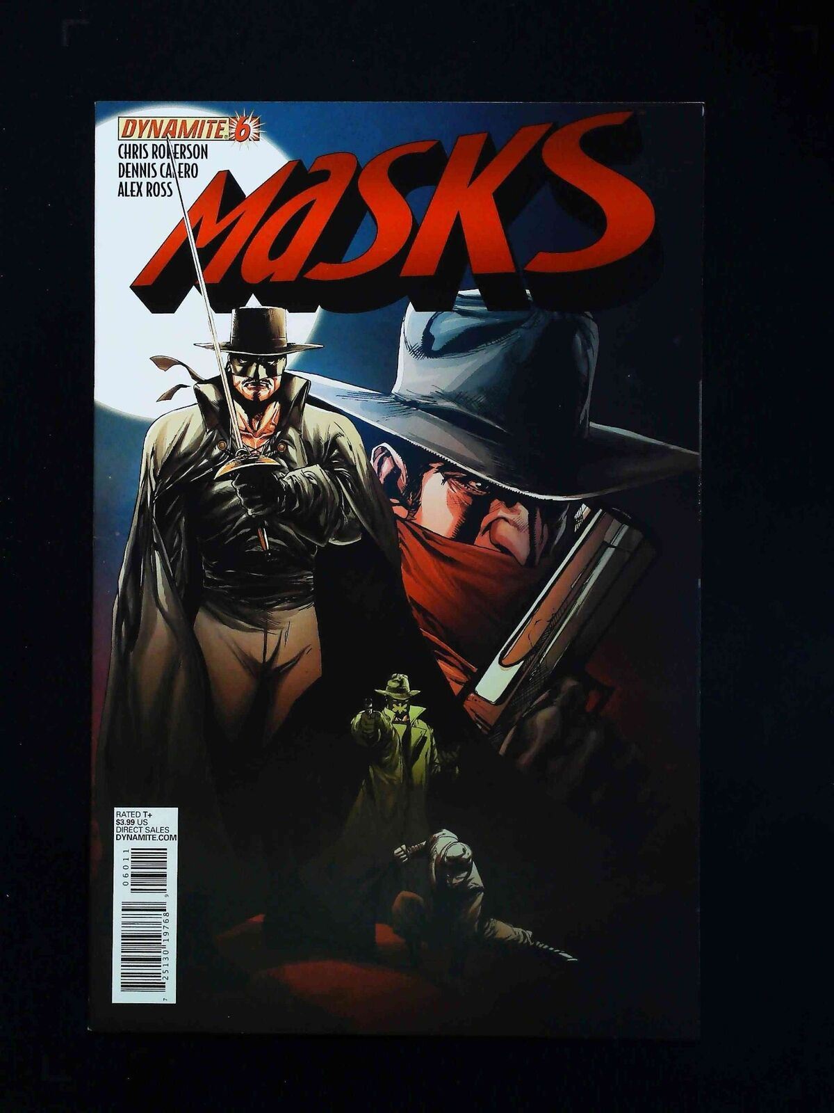 Masks #6C Dynamite Comics 2013 Vf/Nm