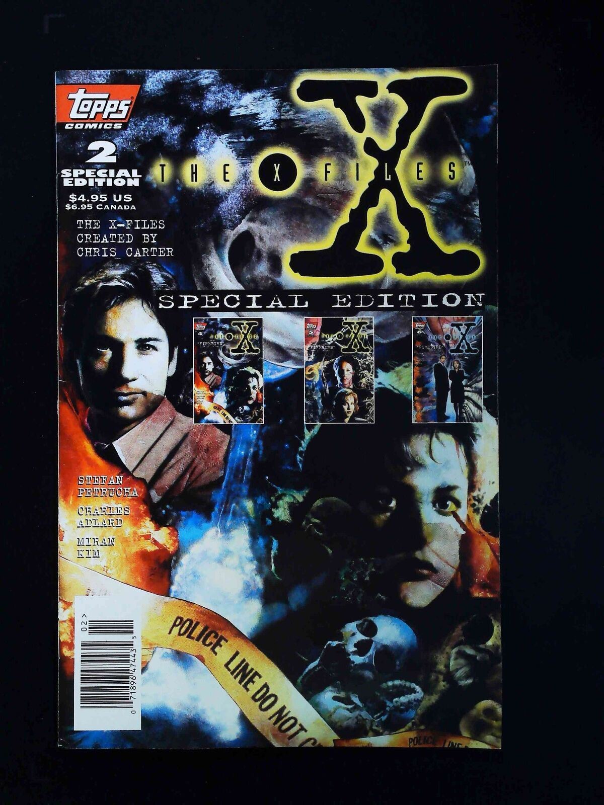 X-Files Special Edition #2 Topps Comics 1995 Vf+ Newsstand