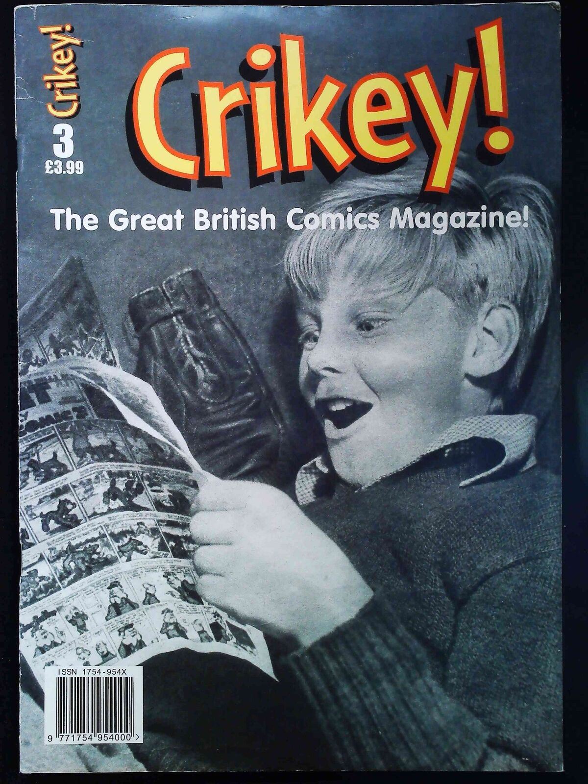 Crikey The British Comic Magazine #3 Crikey Comics 2007 Fn/Vf