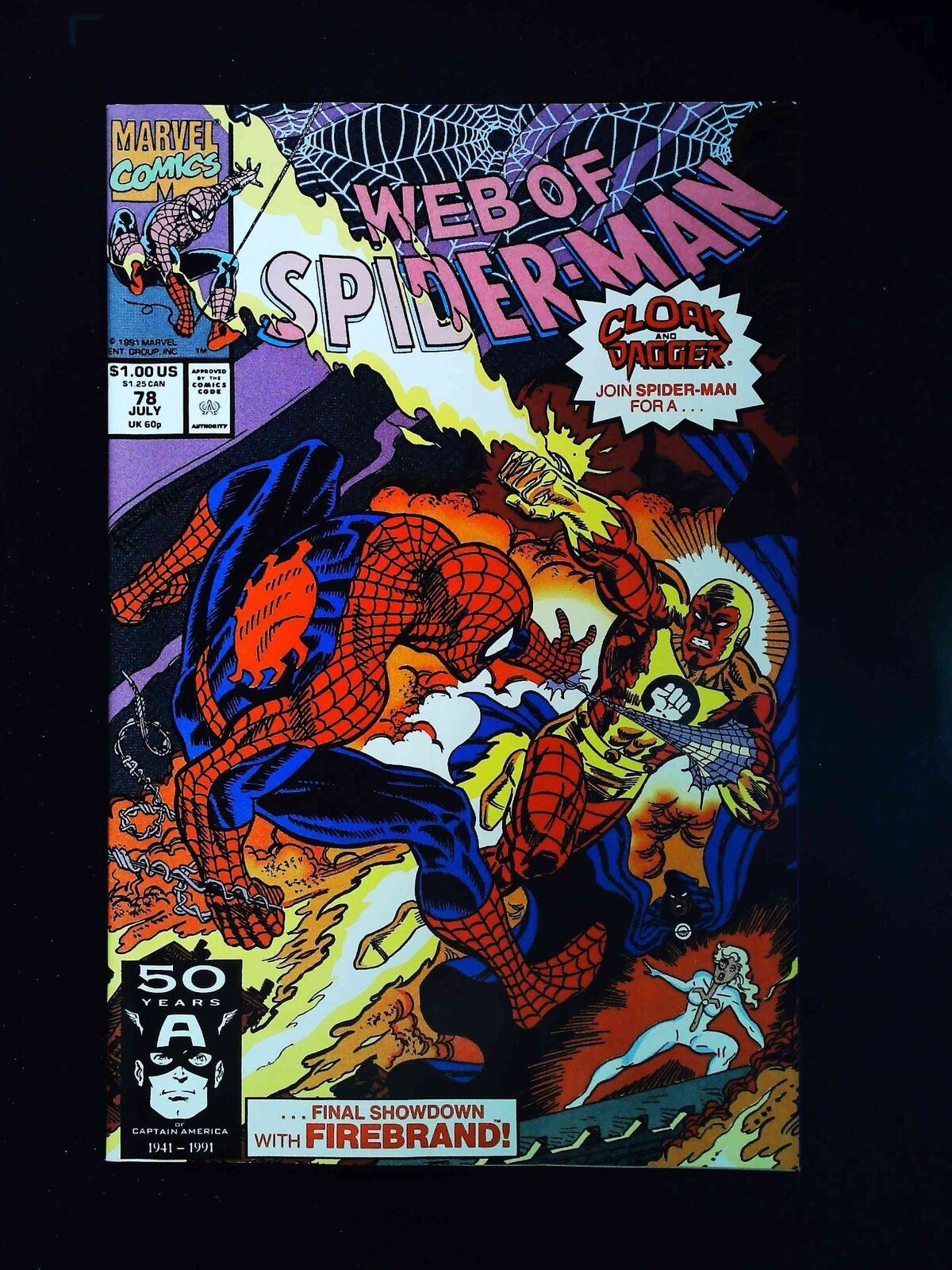 Web Of Spider-Man #78 Marvel Comics 1991 Vf-