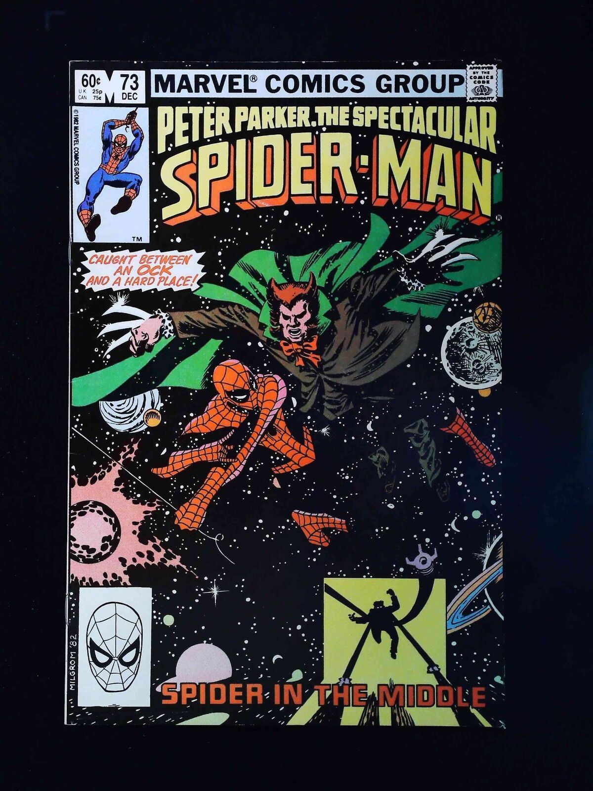 Spectacular Spider-Man #73 Marvel Comics 1992 Vf+