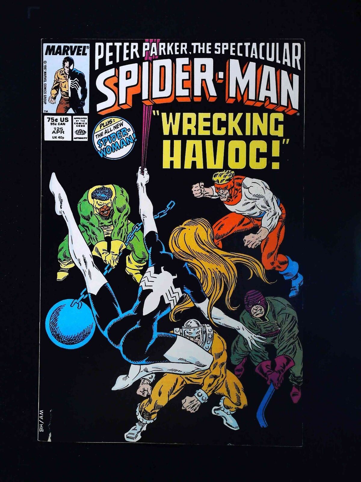 Spectacular Spider-Man #125 Marvel Comics 1987 Fn