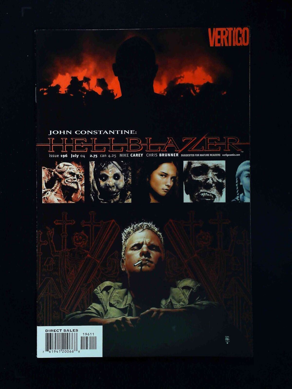 Hellblazer #196 Dc/Vertigo Comics 2003 Vf/Nm