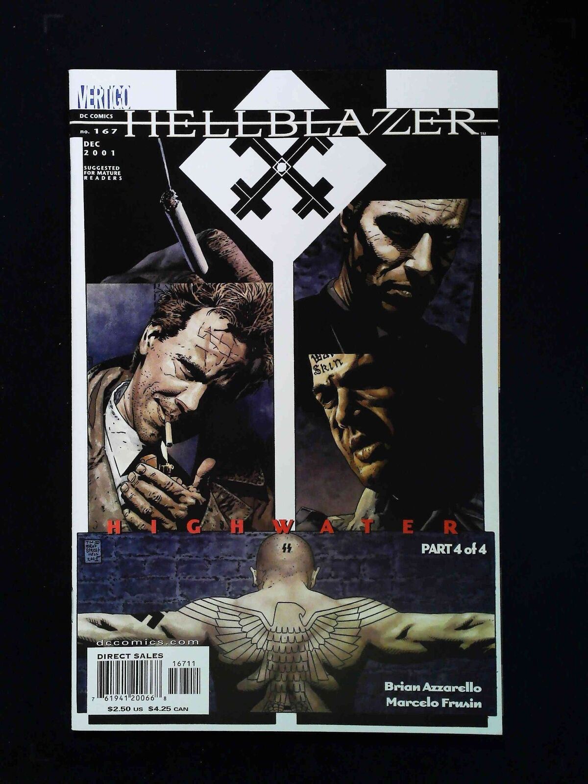 Hellblazer #167 Dc/Vertigo Comics 2001 Vf/Nm