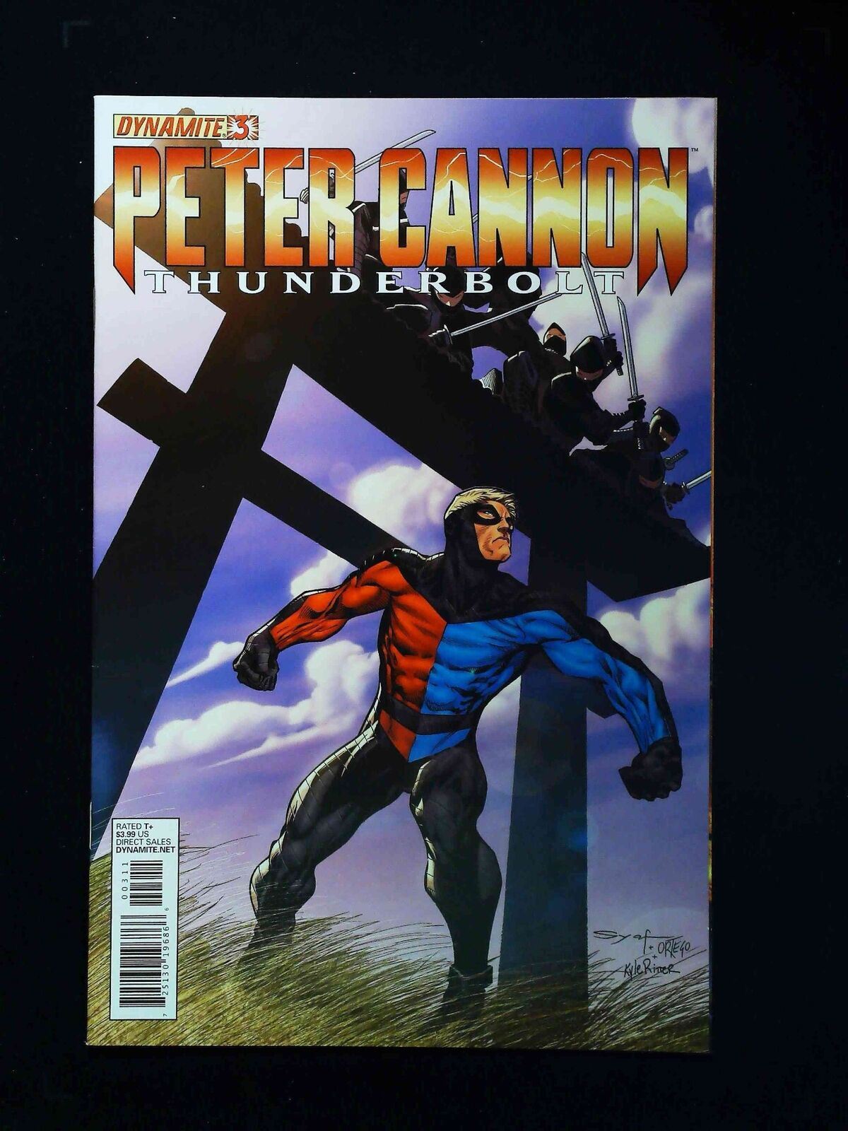 Peter Cannon Thunderbolt #3C Dynamite Comics 2012 Vf+ Syaf Variant