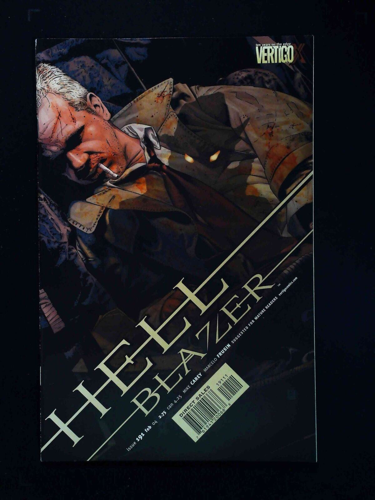 Hellblazer #191 Dc/Vertigo Comics 2003 Vf+