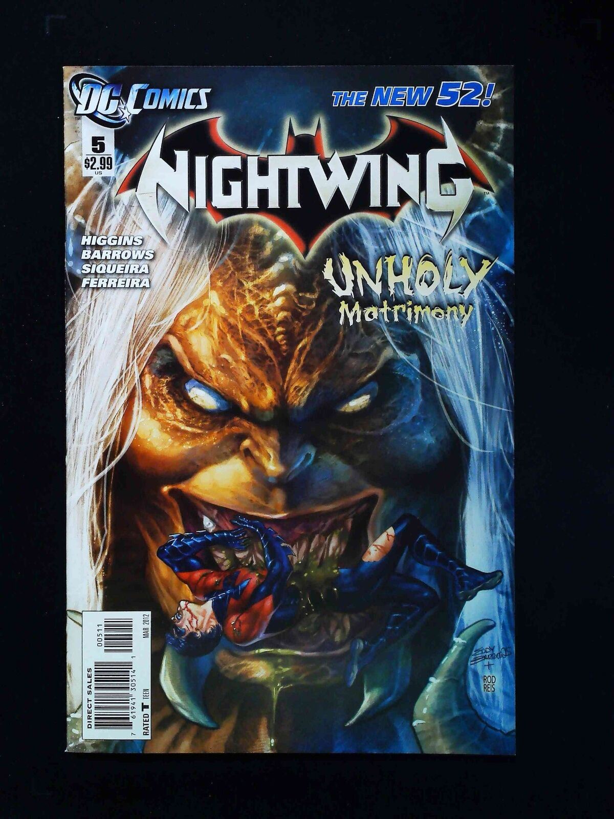Nightwing #5 Dc Comics 2012 Nm