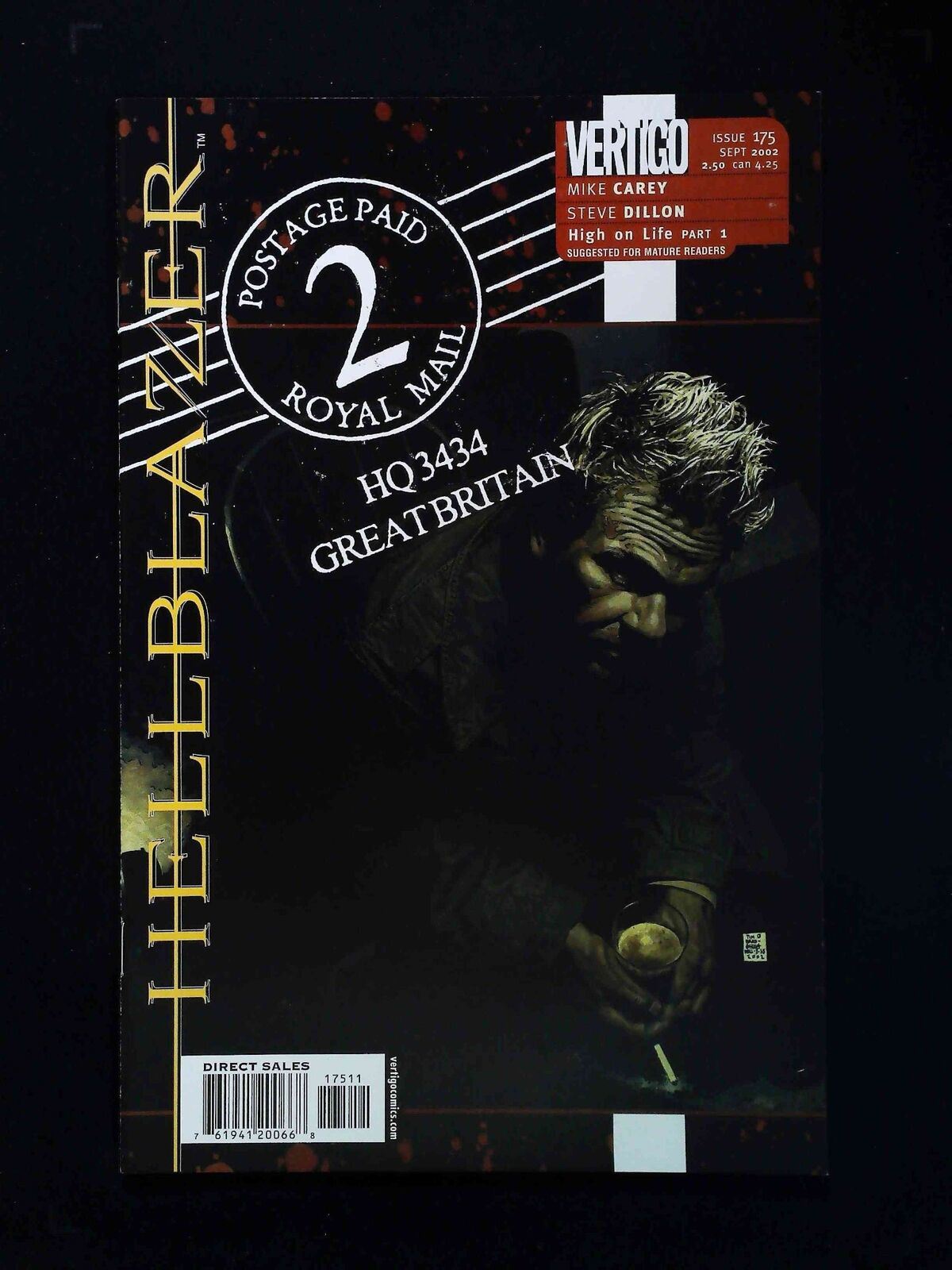 Hellblazer #175 Dc/Vertigo Comics 2002 Vf/Nm