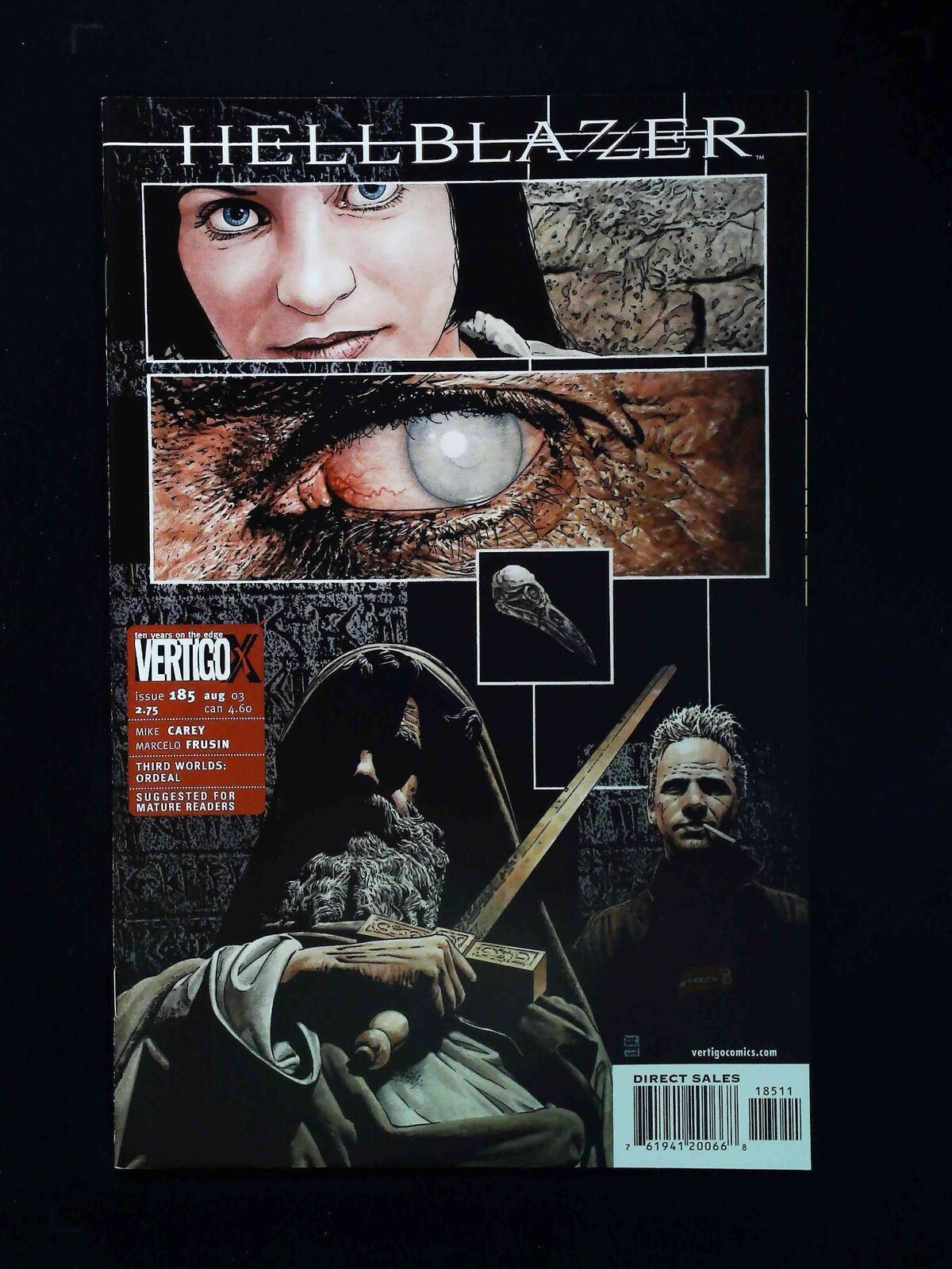 Hellblazer #185 Dc/Vertigo Comics 2003 Nm-