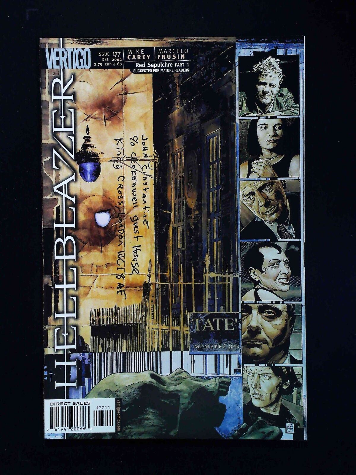 Hellblazer #177 Dc/Vertigo Comics 2002 Vf/Nm