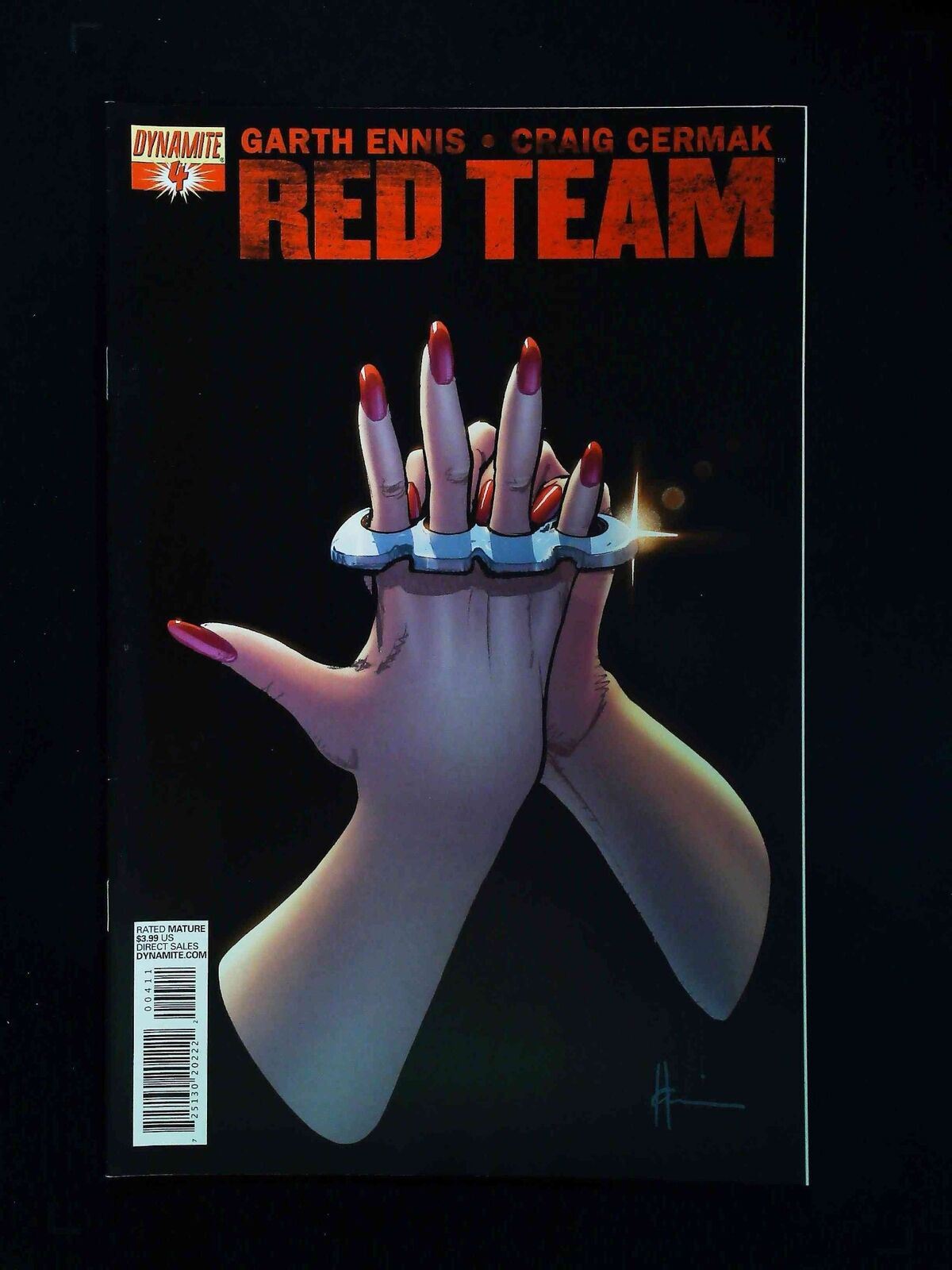 Red Team #4 Dynamite Comics 2013 Vf+