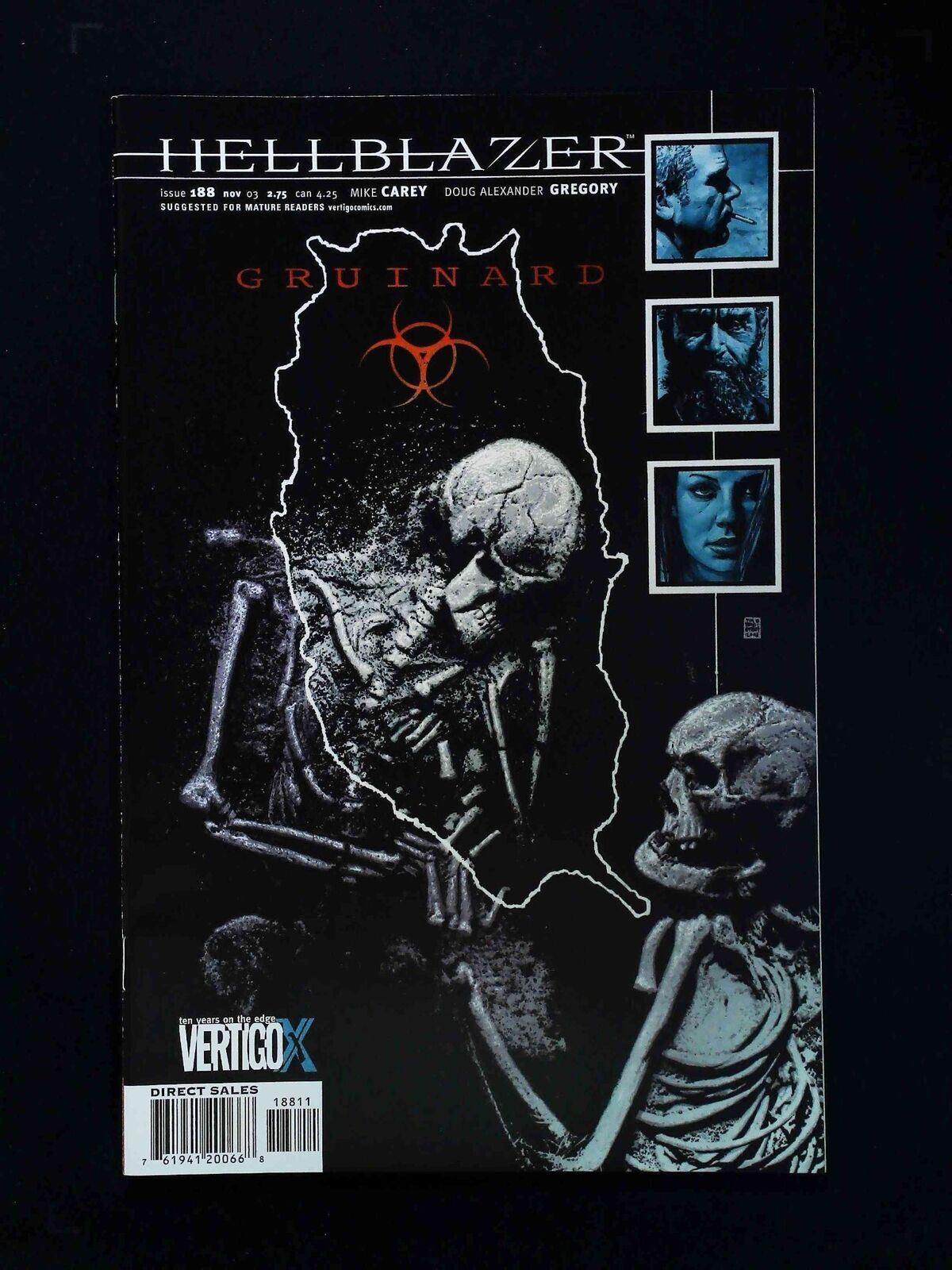 Hellblazer #188 Dc/Vertigo Comics 2003 Nm