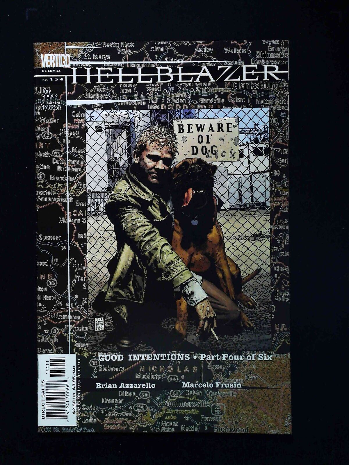 Hellblazer #154 Dc/Vertigo Comics 2000 Vf/Nm