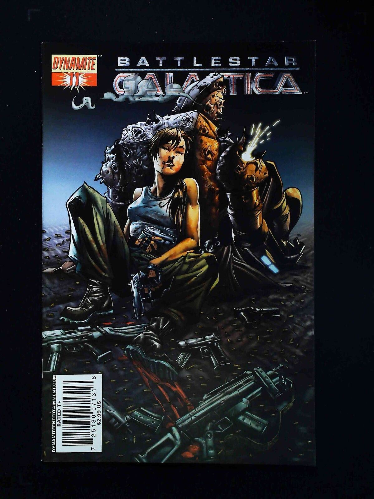 Battlestar Galactica #11B Dynamite Comics 2007 Nm- Raynor Variant