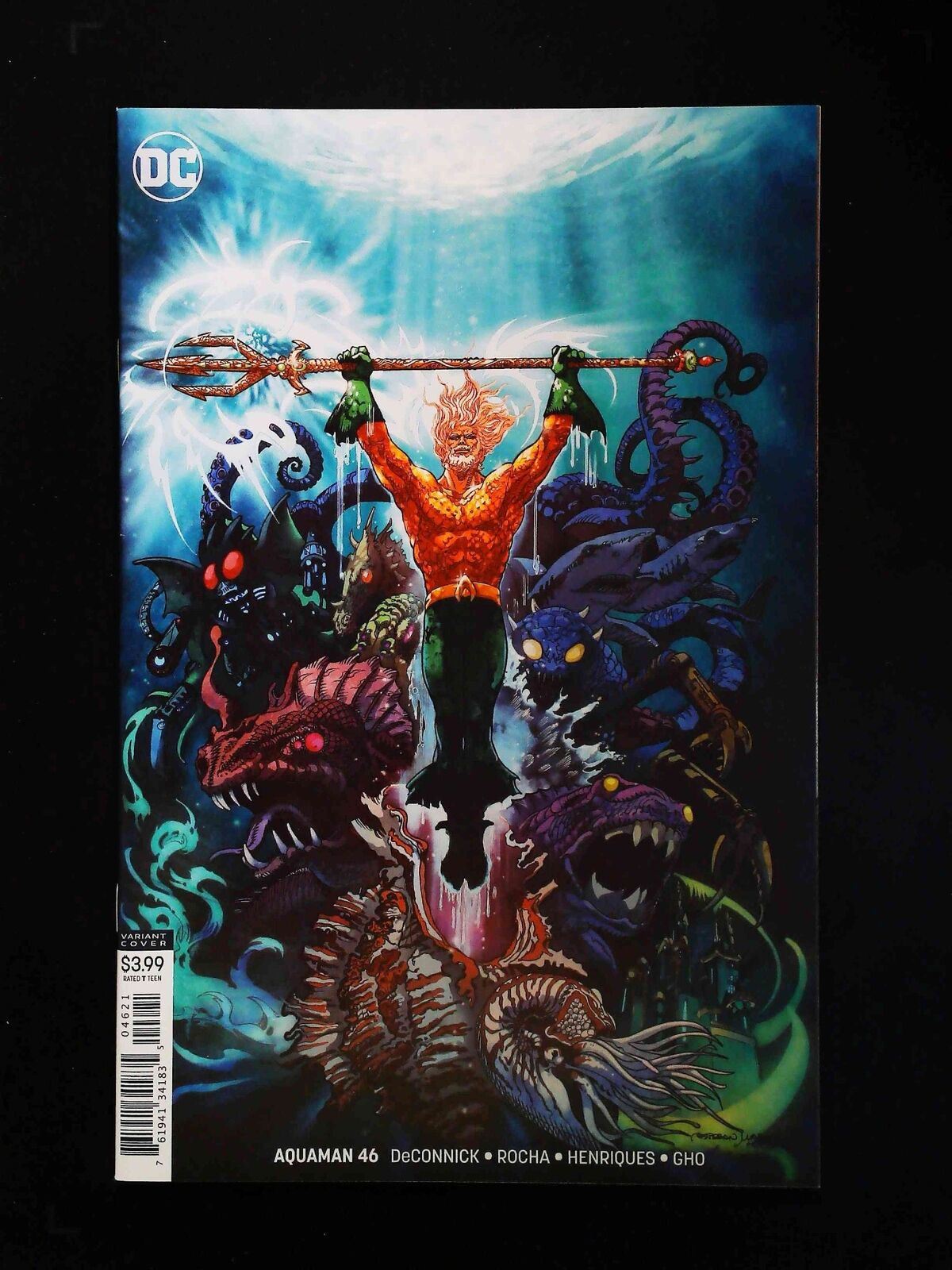 Aquaman #46B (6Th Series) Dc Comics 2019 Nm- Maroto Variant