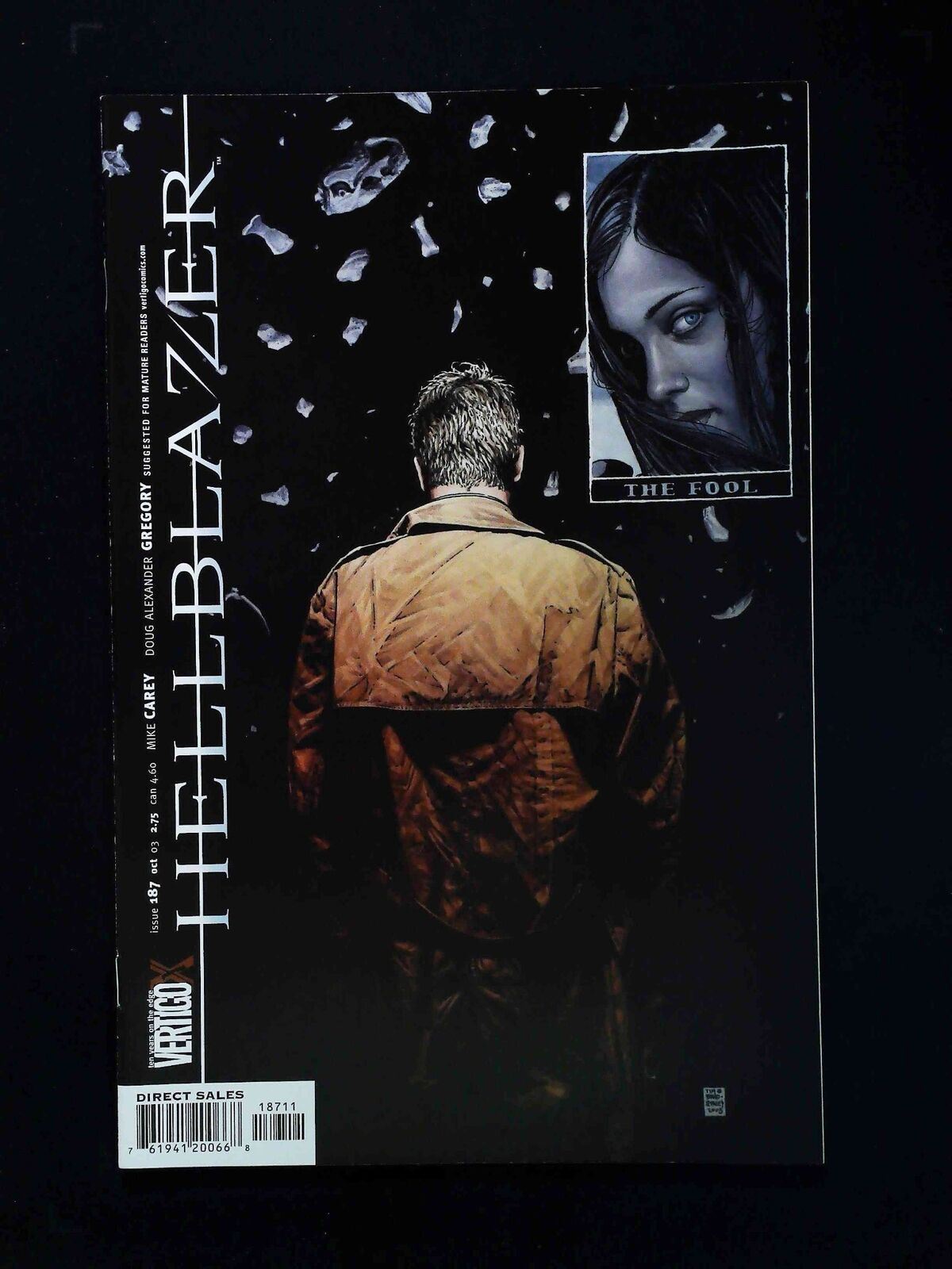 Hellblazer #187 Dc/Vertigo Comics 2003 Nm-