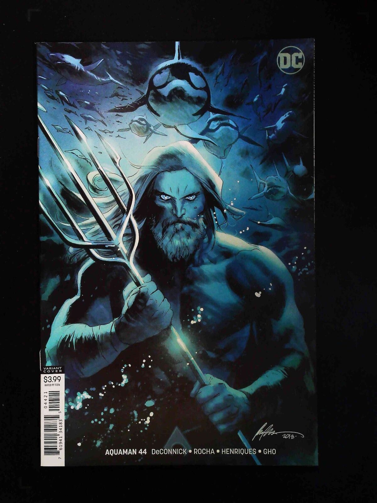 Aquaman #44B (6Th Series) Dc Comics 2019 Nm- Albuquerque Variant