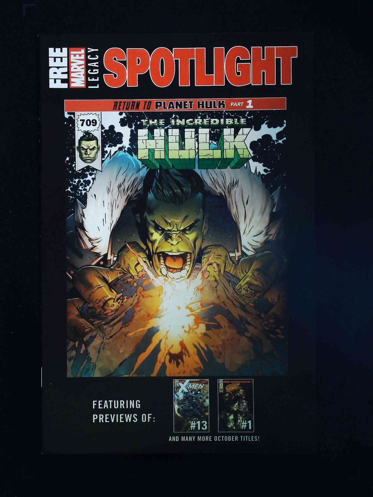 Legacy Free Previews Spotlight #709 Marvel Comics 2017 Vf/Nm