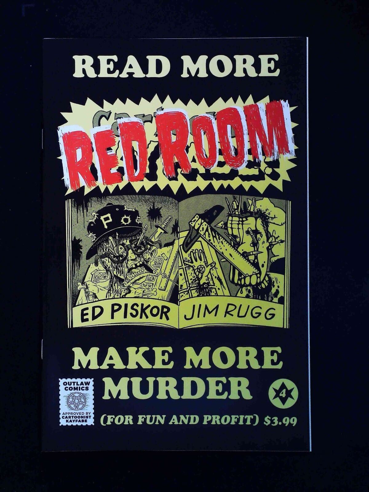 Red Room #4B Fantagraphics Comics 2021 Nm+ 1/5 Incentive Variant