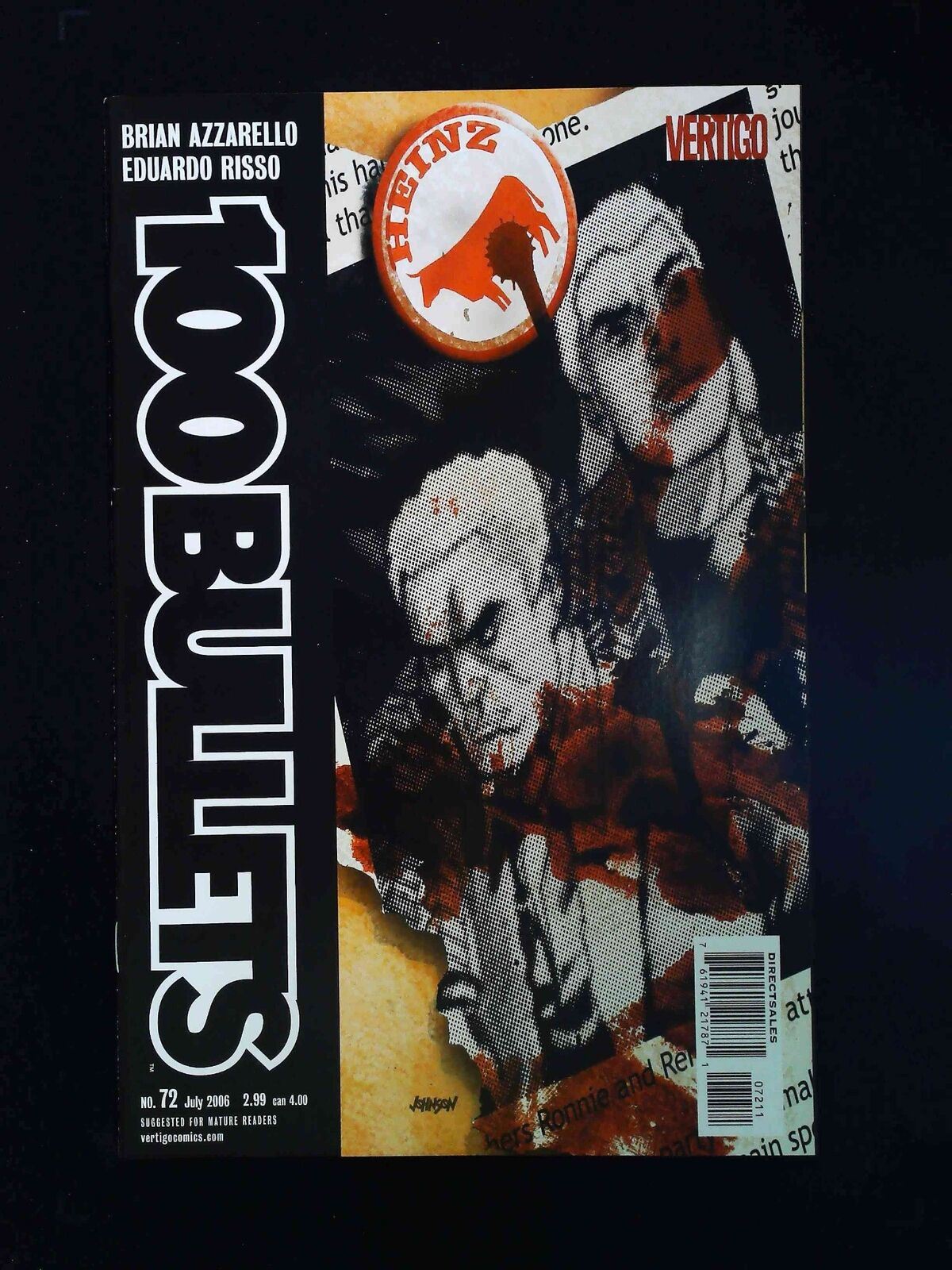 100 Bullets #72 Dc Comics 2006 Vf+