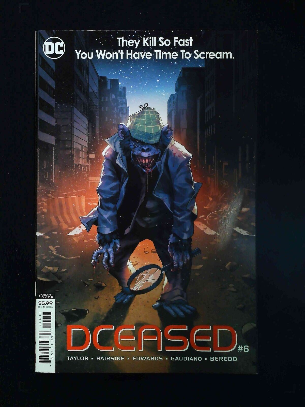 Dceased #6C Dc Comics 2019 Nm